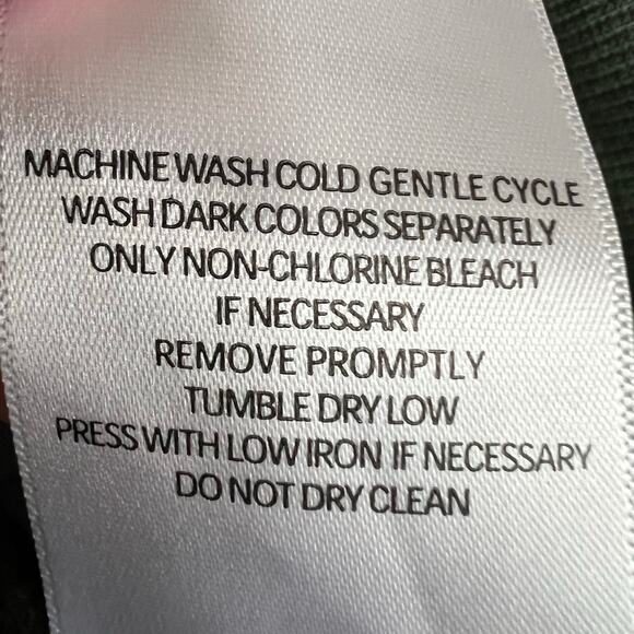 Tuff Athletics Womens Sweatshirt Fleece Crew Neck Pullover with pockets Green - Picture 7 of 7